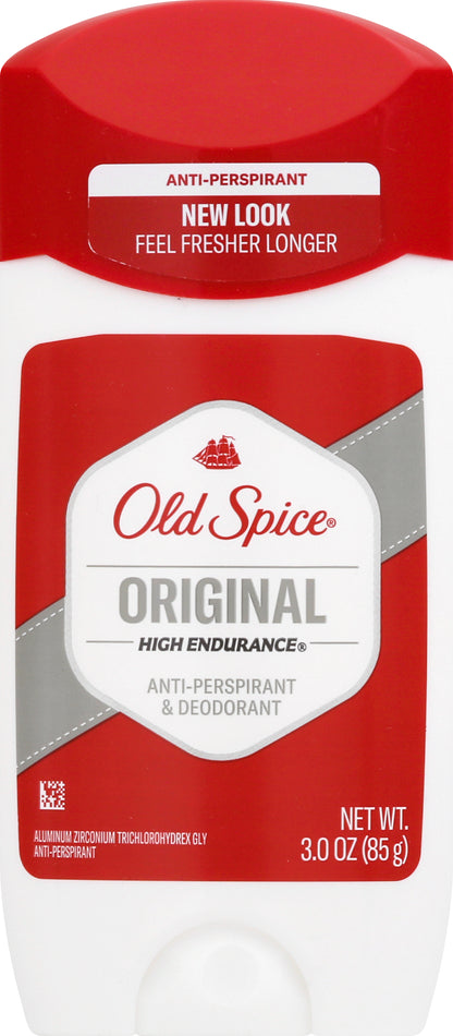 Old Spice High Endurance Original Anti-Perspirant & Deodorant 3 oz