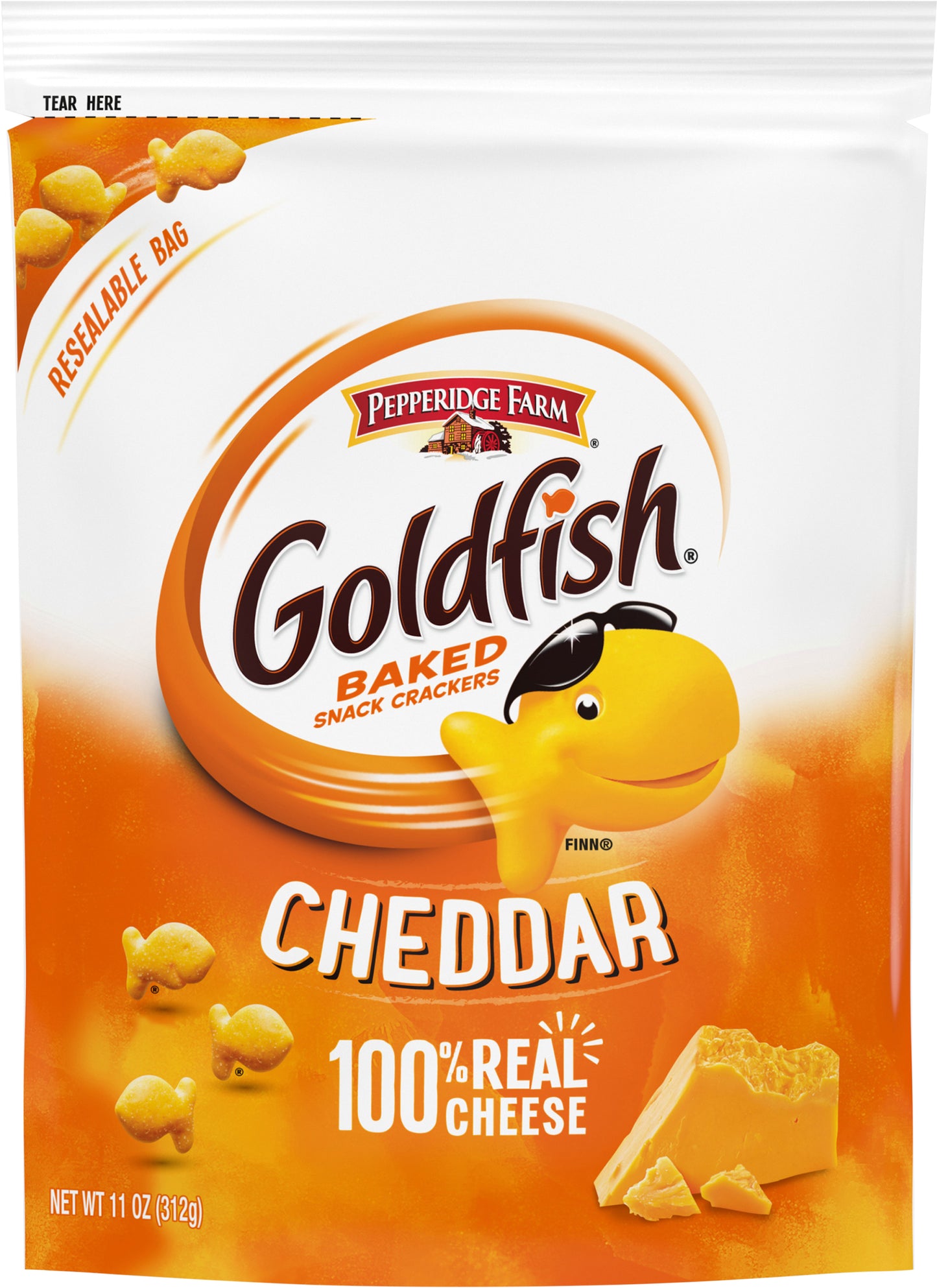 Goldfish Baked Cheddar Baked Snack Crackers 11 oz