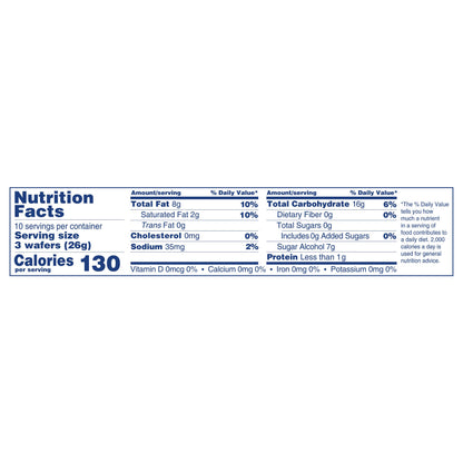 Voortman Bakery Sugar Free Vanilla Wafers 9 oz