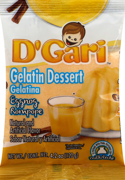 D'Gari Gelatin Dessert 4.2 oz