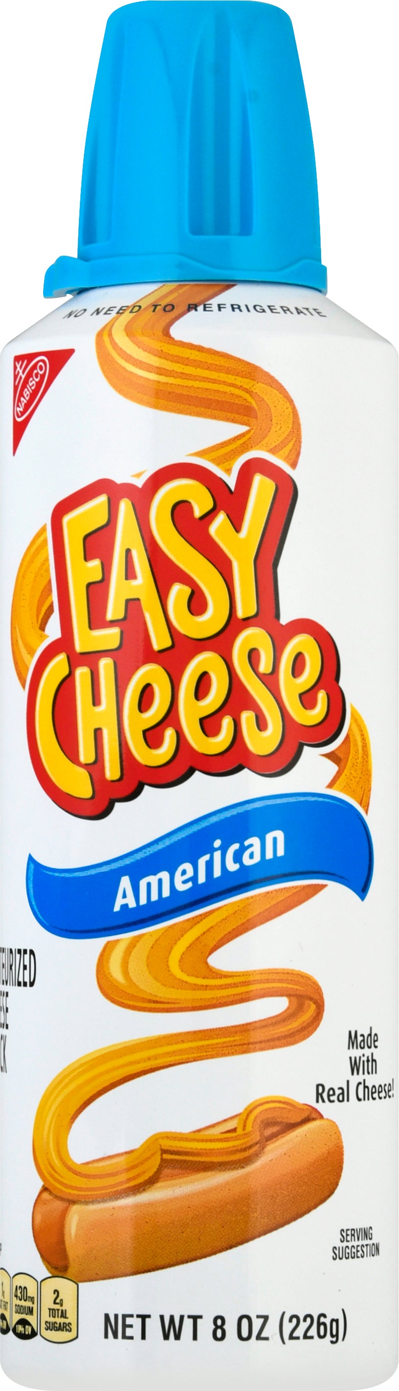 Easy Cheese American Cheese Snack 8 oz
