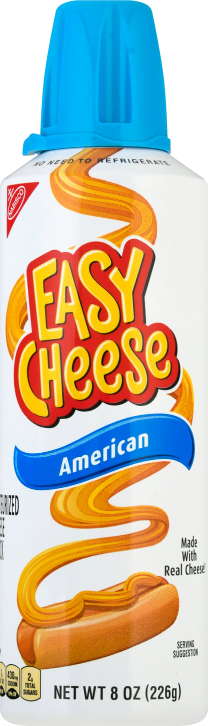 Easy Cheese American Cheese Snack 8 oz