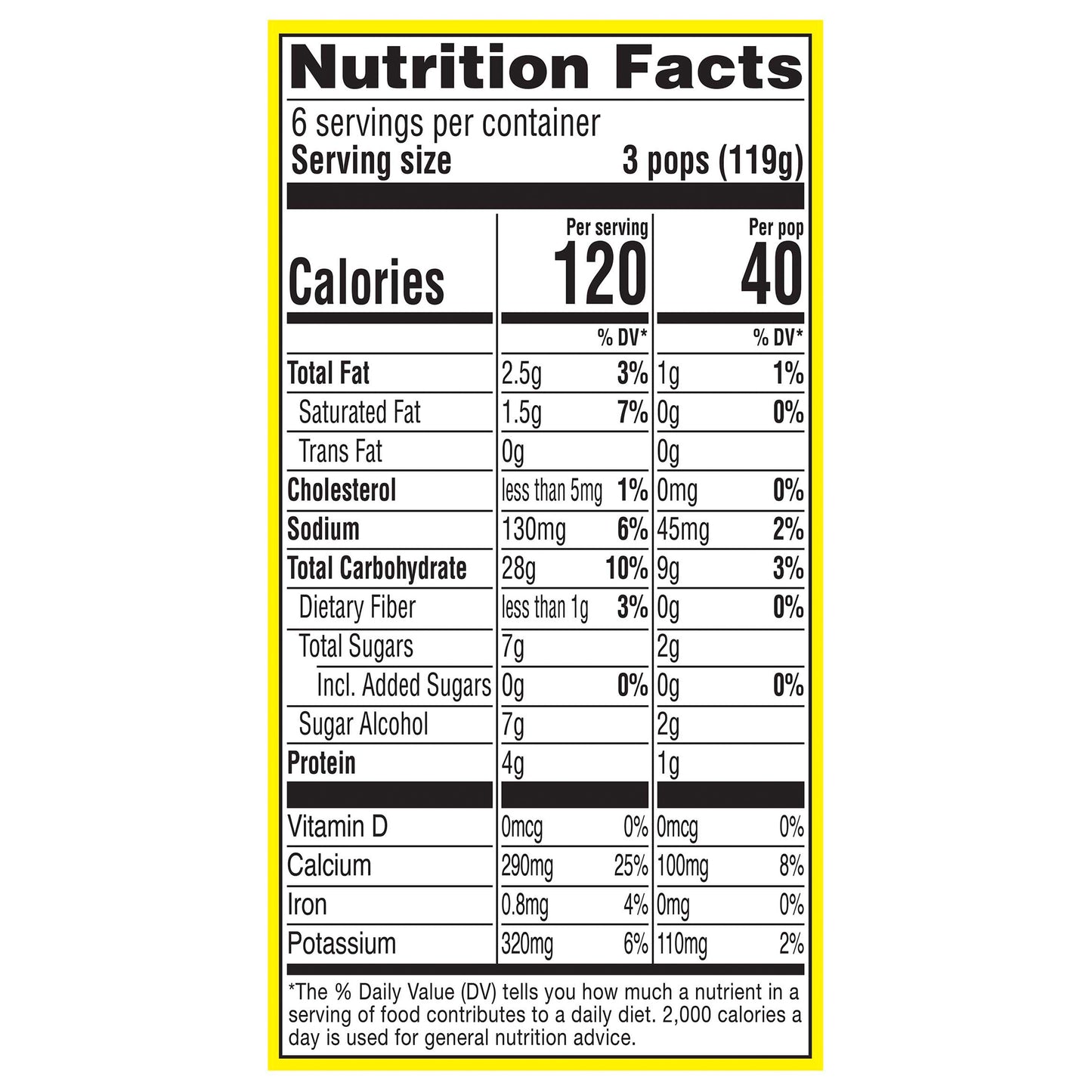 Fudgsicle 18 Pack The Original Fudge Pops No Sugar Added