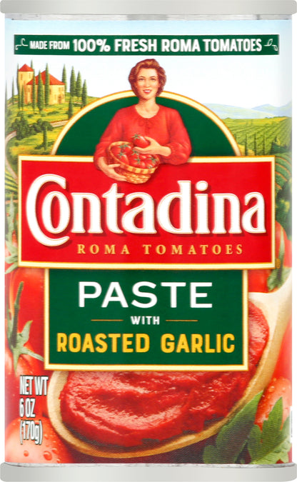 Del Monte With Roasted Garlic Tomato Paste 6 oz