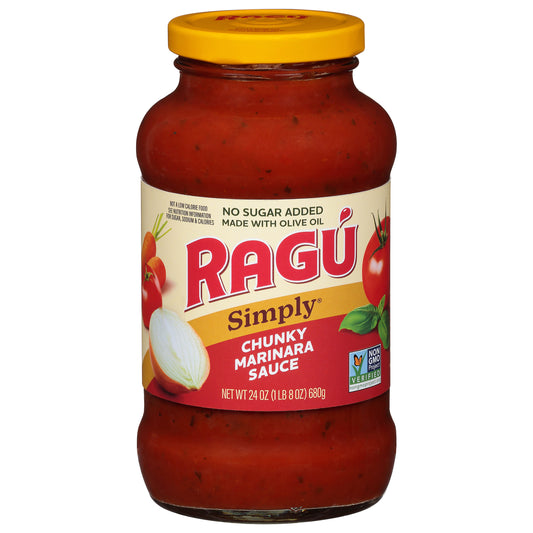 Ragu Simply Chunky Marinara Sauce 24 oz