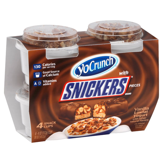 Yo Crunch Yogurt 4 ea