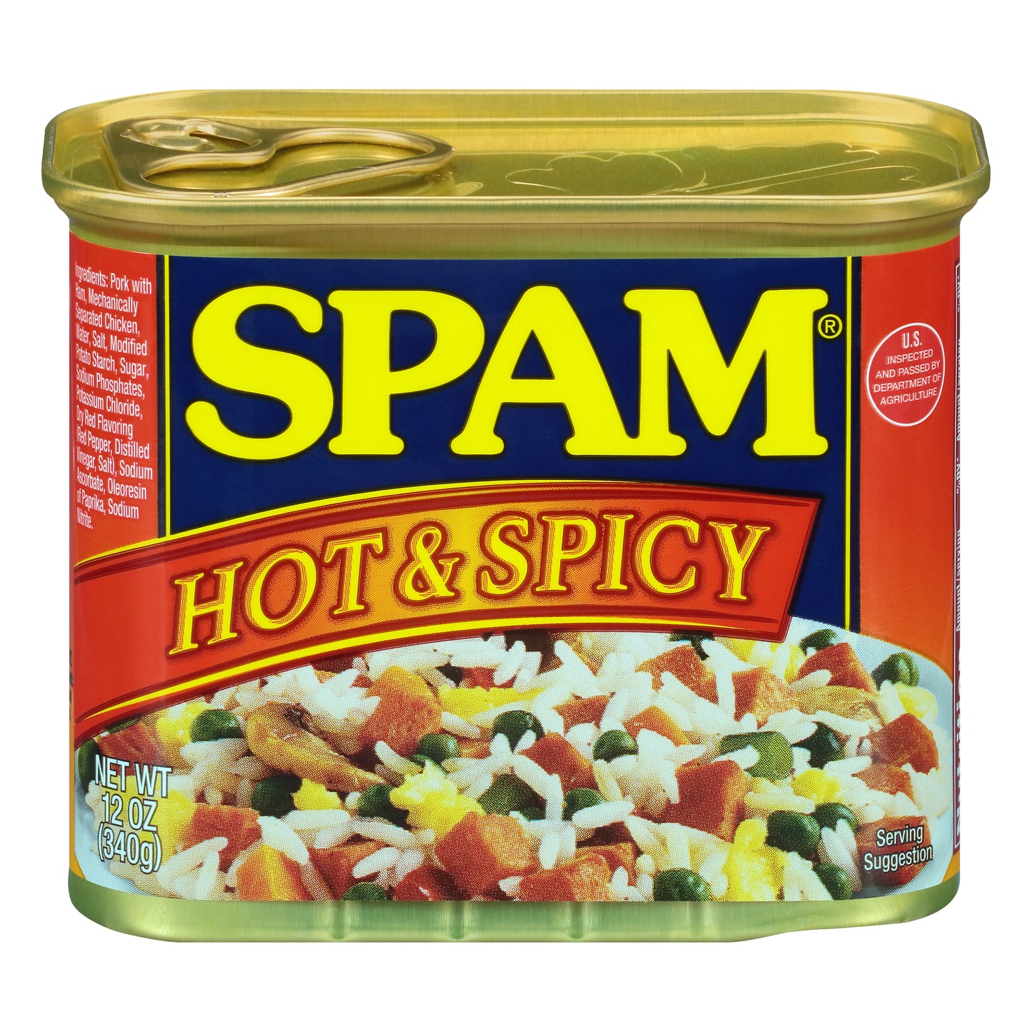 SPAM® Hot & Spicy Canned Meat 12 oz. Pull-Top Can