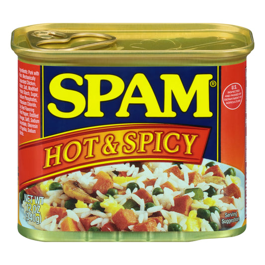 SPAM® Hot & Spicy Canned Meat 12 oz. Pull-Top Can