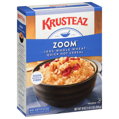 Krusteaz Zoom Quick Hot Cereal 18 oz