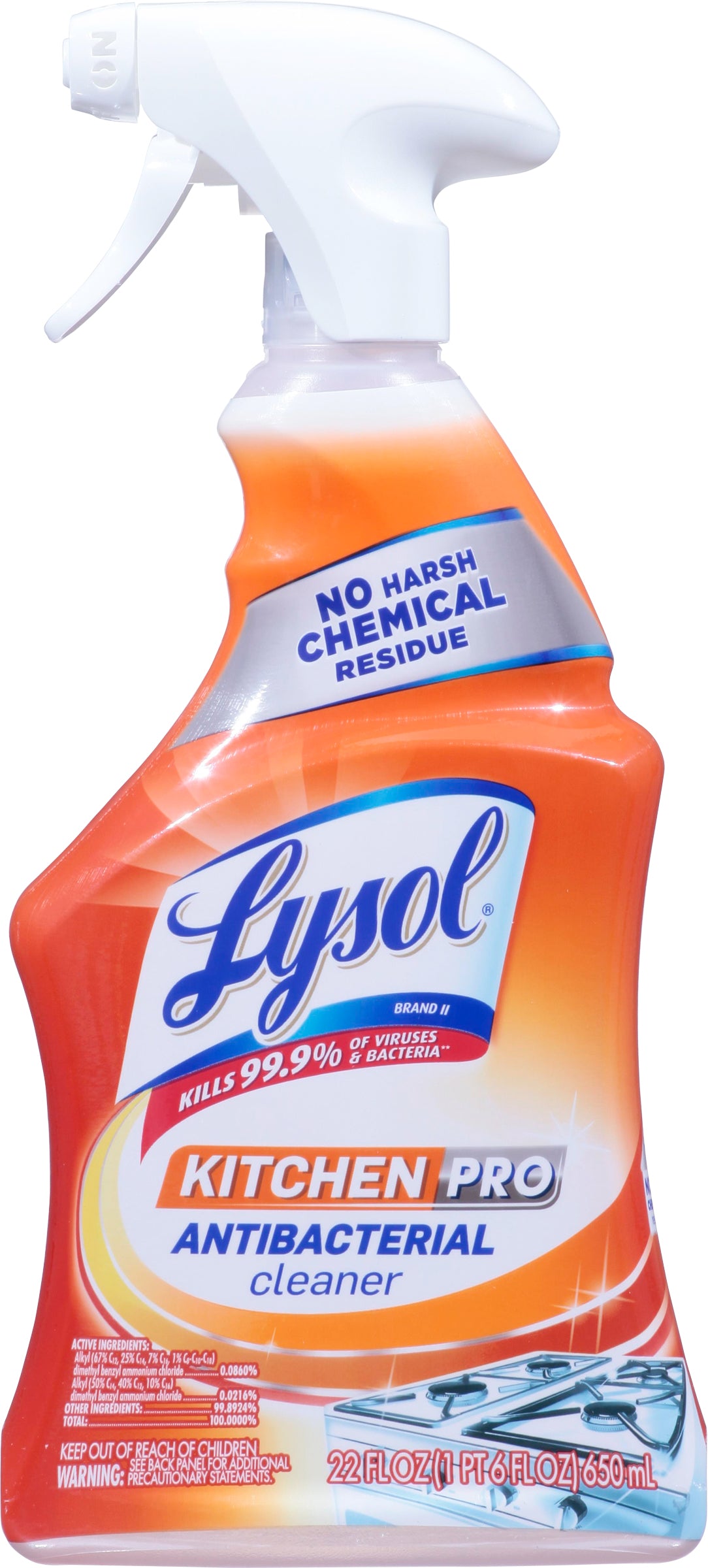 Lysol Kitchen Pro Antibacterial Cleaner 22 fl oz