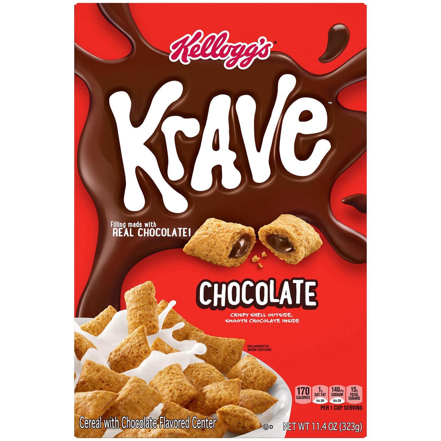 Krave Chocolate Cereal 11.4 oz