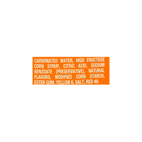 Crush Orange Soda 2 lt