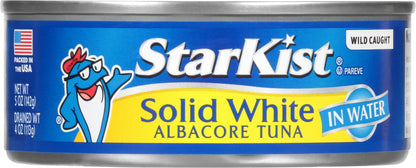 StarKist In Water Solid White Albacore Tuna 5 oz