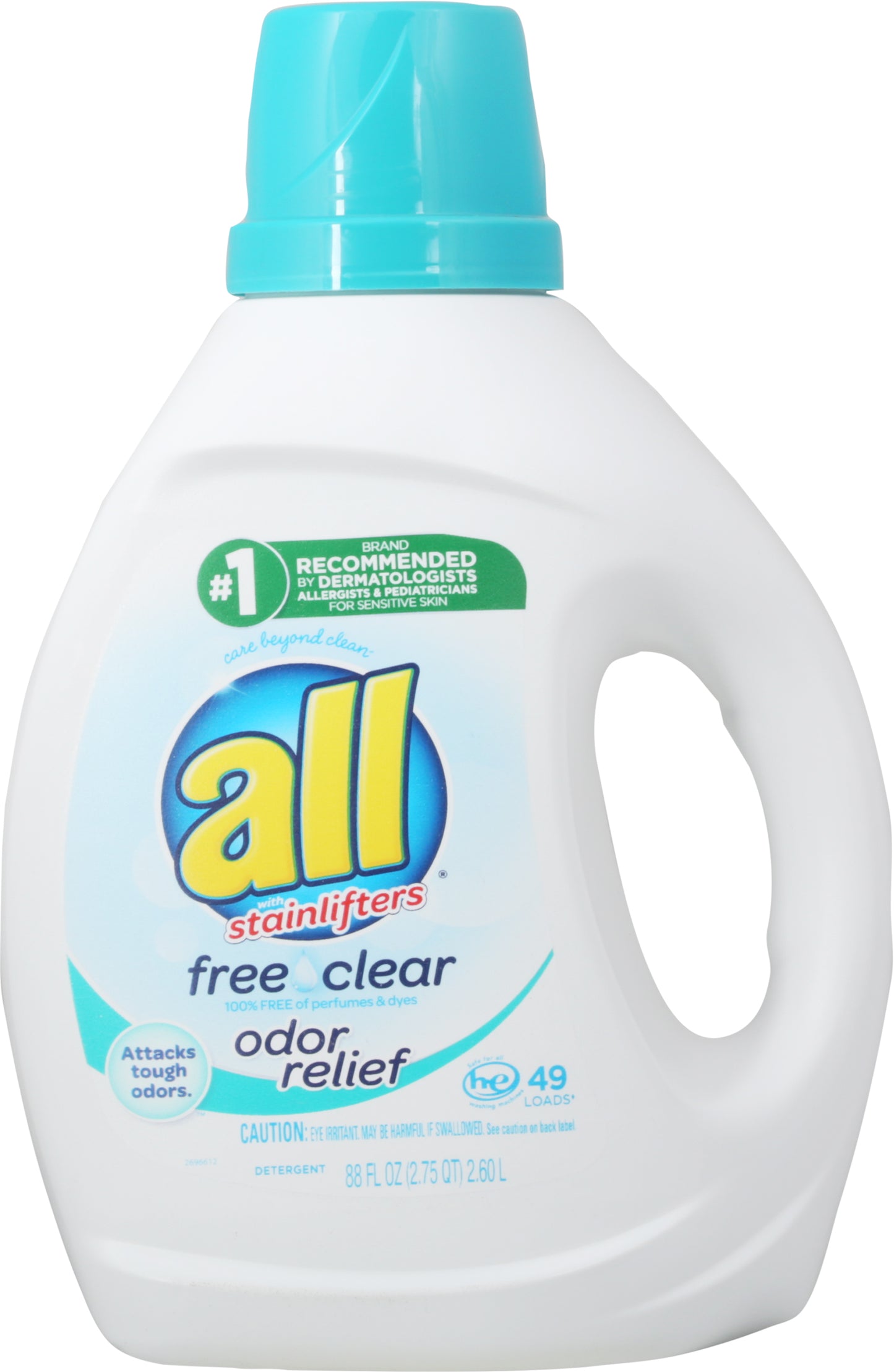all with Stainlifters Free Clear Odor Relief Detergent 88 fl oz