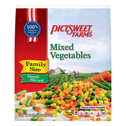 Pictsweet Farms® Simple Harvest Mixed Vegetables 24 oz. Bag