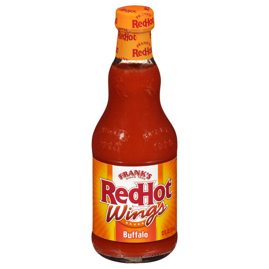 Frank's RedHot® Buffalo Wing Sauce 12 fl. oz. Glass Bottle