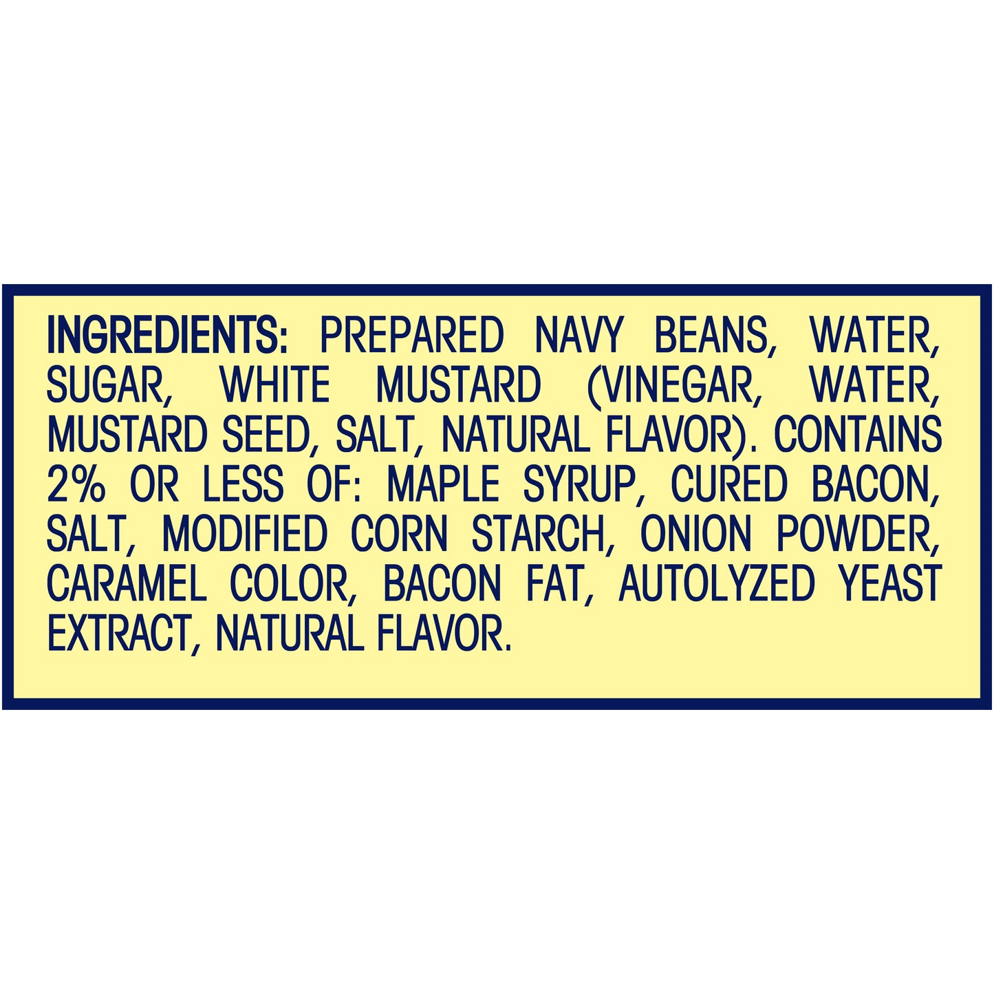 Bush's Best® Maple & Cured Bacon Baked Beans 28 oz. Can
