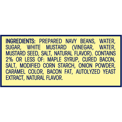 Bush's Best® Maple & Cured Bacon Baked Beans 28 oz. Can