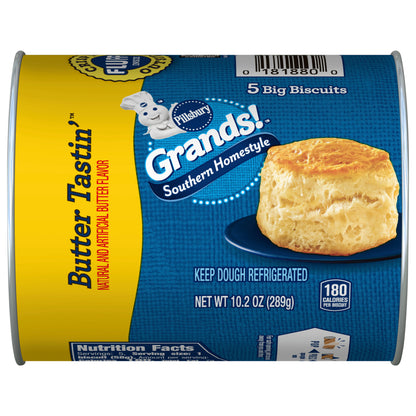 Pillsbury Grands! Southern Homestyle Buttermilk Biscuits, Honey Butter, 5 ct