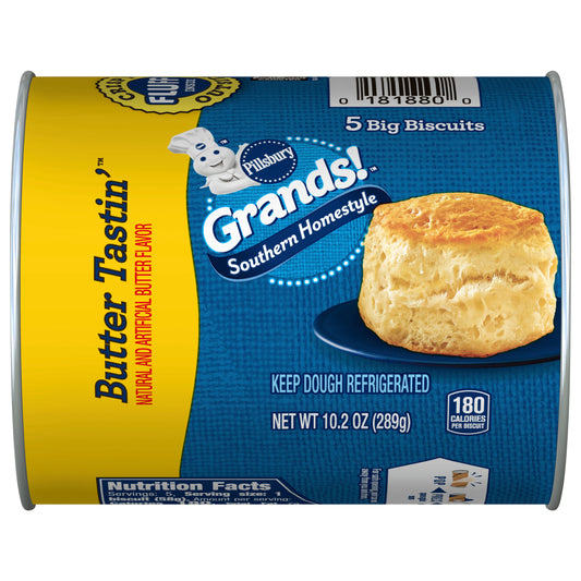 Pillsbury Grands! Southern Homestyle Buttermilk Biscuits, Honey Butter, 5 ct