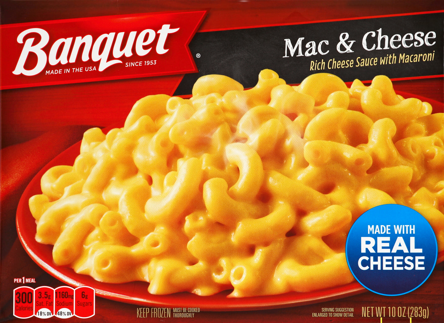 Banquet Mac & Cheese 10 oz