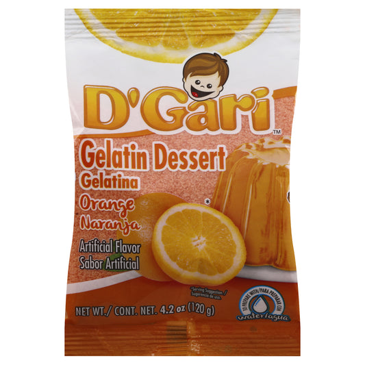 D'Gari Gelatin Dessert 4.2 oz