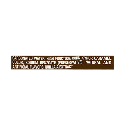 A&W Root Beer Soda, .5 L bottles, 6 pack