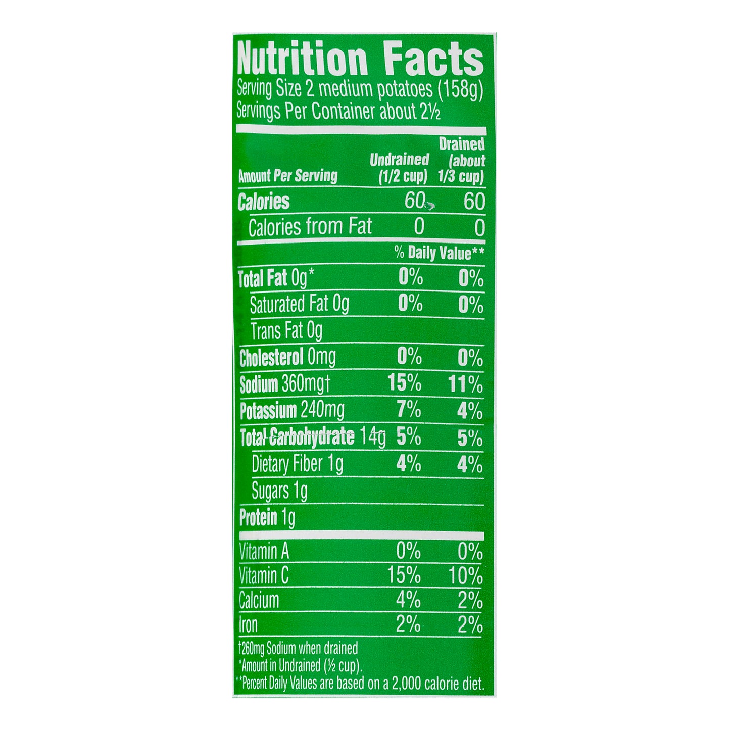 Del Monte FreshCut Whole New Potatoes 14.5 oz