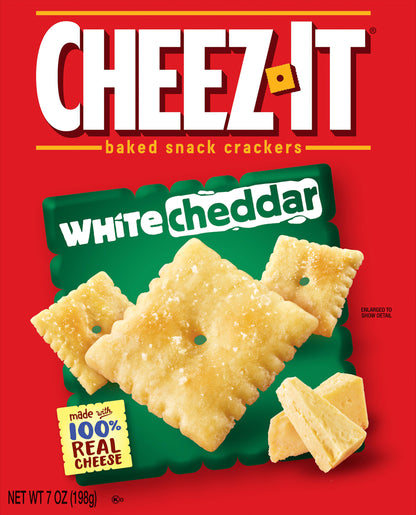 Cheez-It White Cheddar Baked Snack Crackers 7 oz