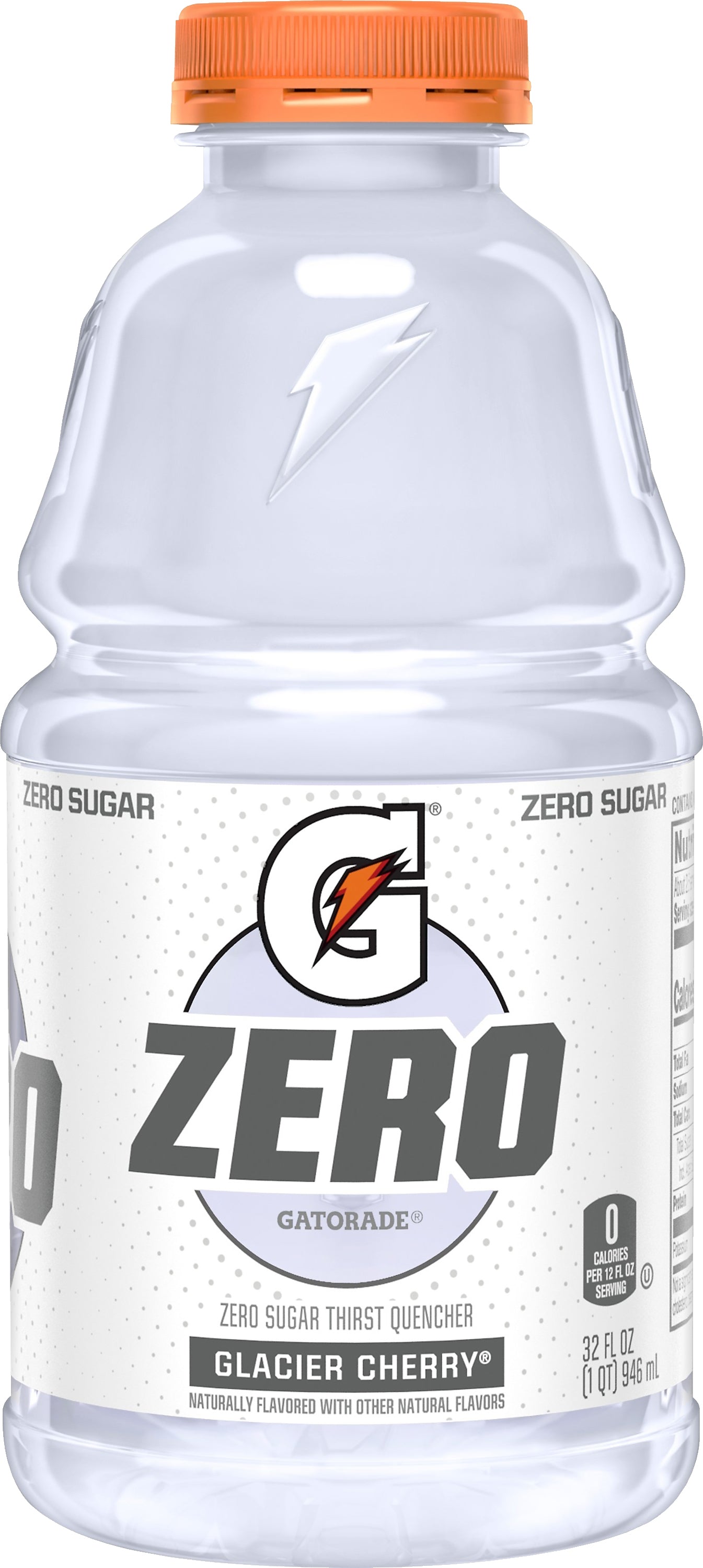 Gatorade Zero Zero Sugar Glacier Cherry Thirst Quencher 32 oz