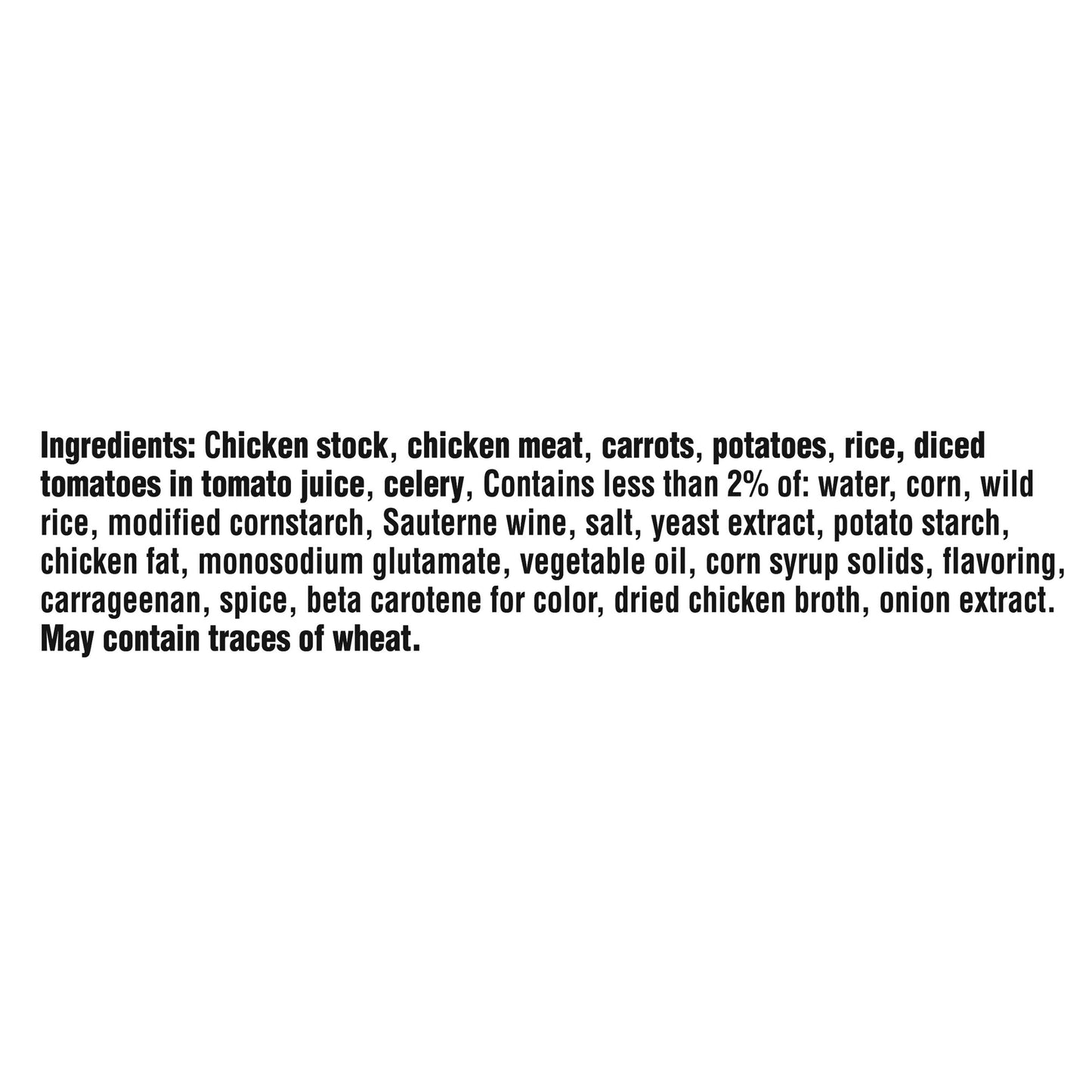 Campbell's Chunky Savory Chicken with White & Wild Rice Soup 18.8 oz