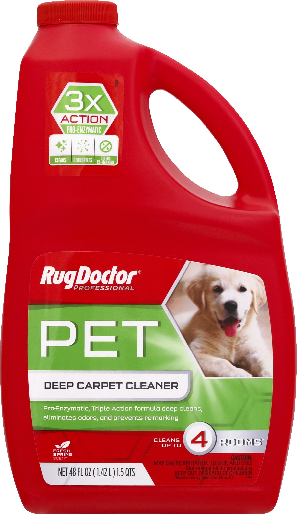 Rug Doctor Professional Pet Fresh Spring Scent Deep Carpet Cleaner 48 oz