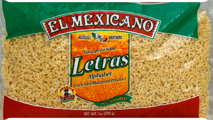 El Mexicano Alphabet 7 oz