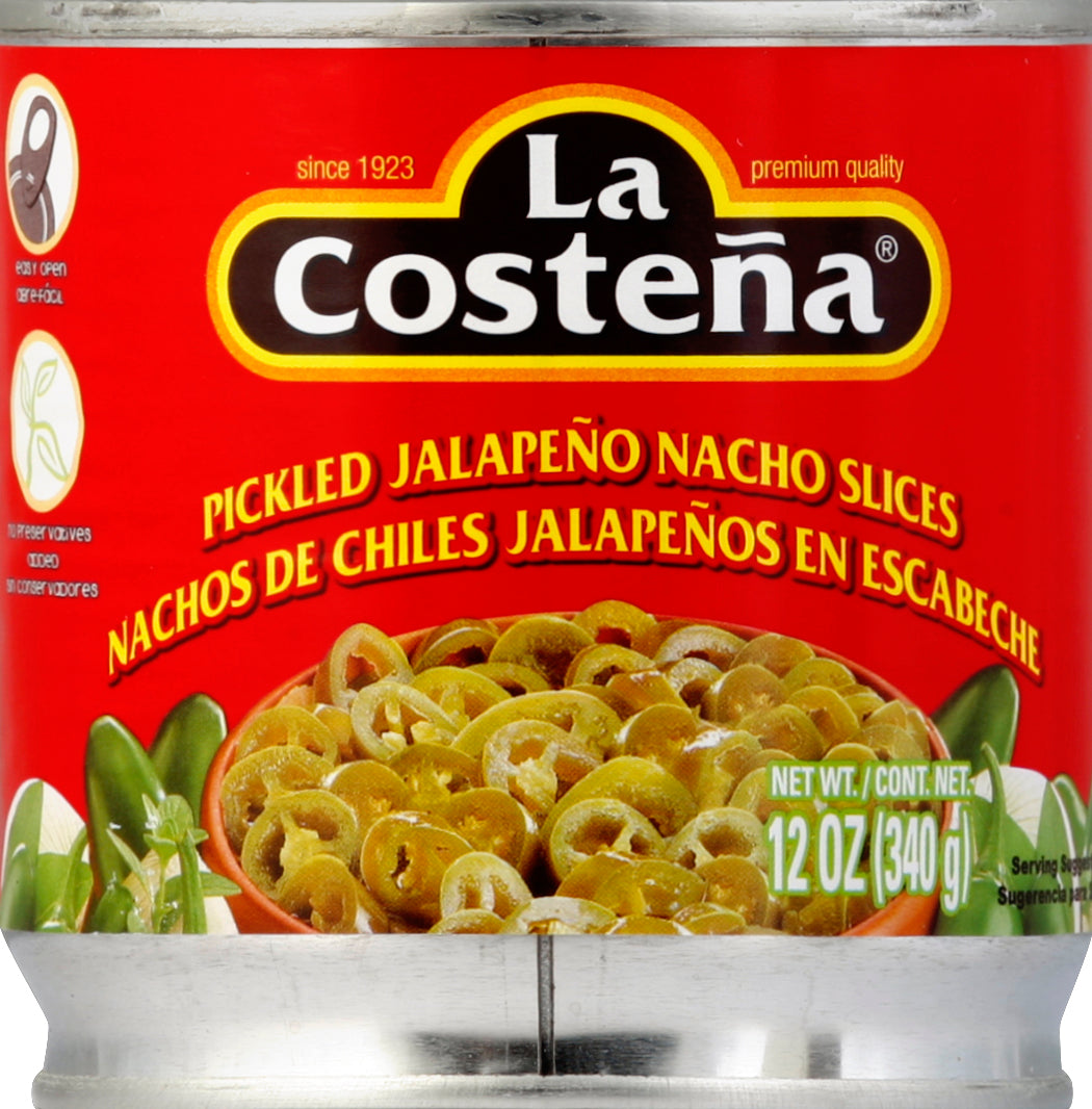 La Costena Jalapeno Nacho Slices 12 oz