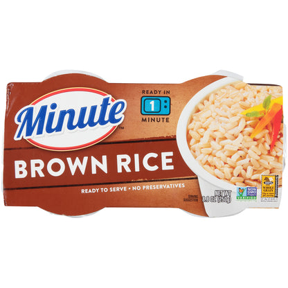 Minute® Ready to Serve Brown Rice 2-4.4 oz. Cups
