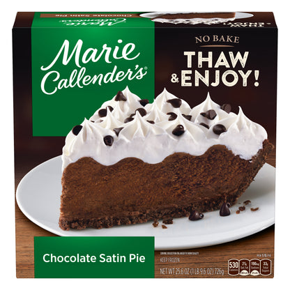 Marie Callender's Chocolate Satin Pie 25.6 oz