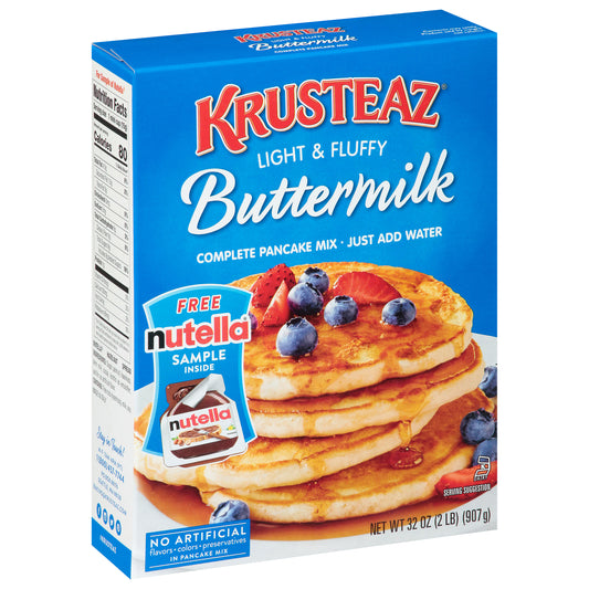 Krusteaz Light & Fluffy Complete Buttermilk Pancake Mix 32 oz