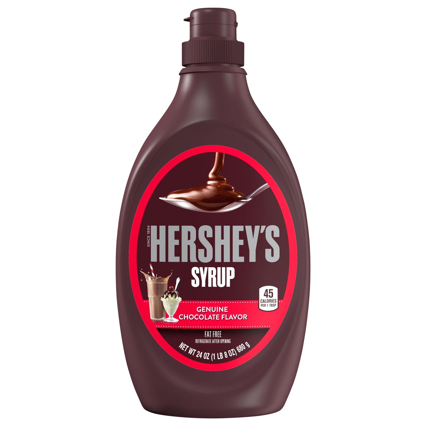 HERSHEY'S Chocolate Syrup, Baking Supplies, 24 oz, Bottle