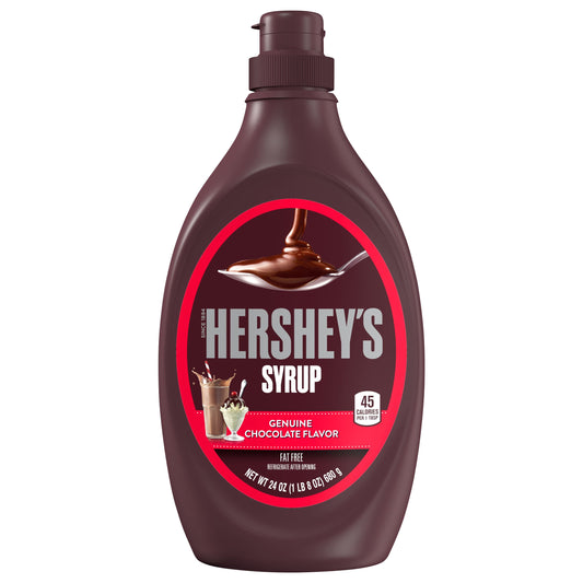 HERSHEY'S Chocolate Syrup, Baking Supplies, 24 oz, Bottle