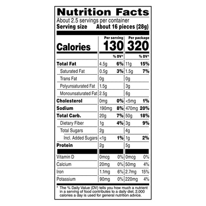 Quaker Rice Chips Sour Cream & Chive 2.5 Oz