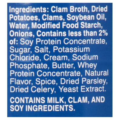 Progresso Rich & Hearty New England Clam Chowder Soup 18.5 oz