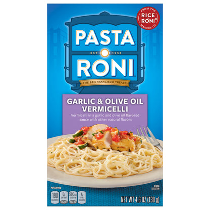 Pasta Roni Vermicelli Garlic & Olive Oil Flavored 4.6 Oz