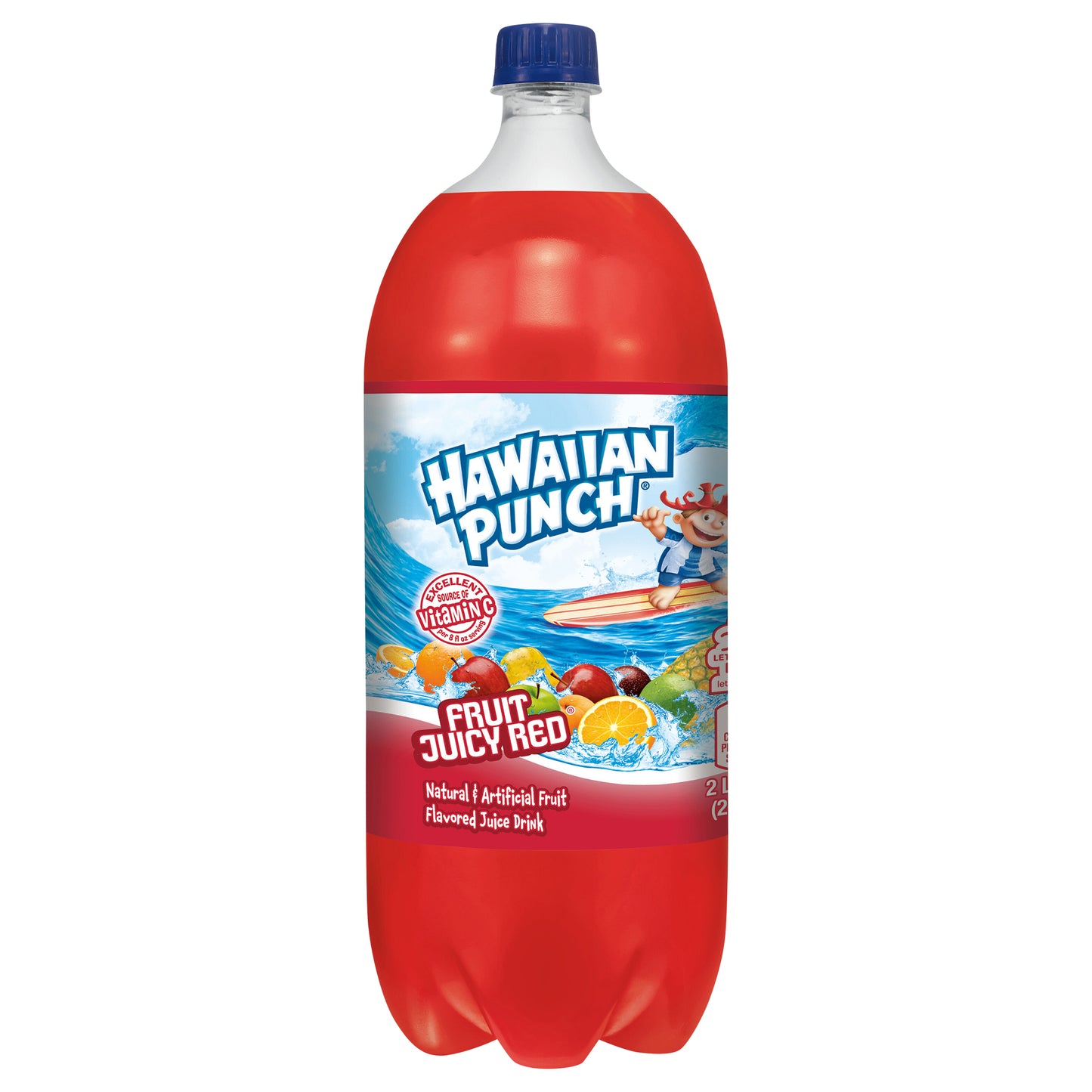 Hawaiian Punch Fruit Juicy Red, 2 L bottle