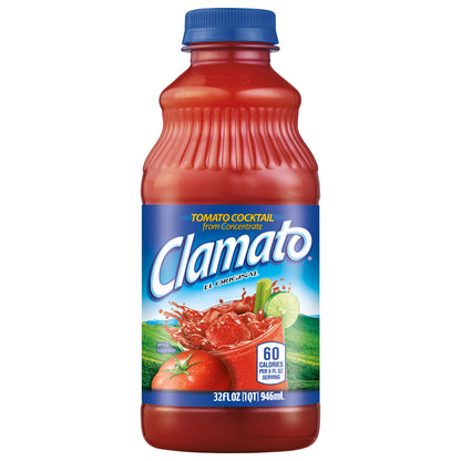 Clamato Tomato Cocktail 32 fl oz Bottle