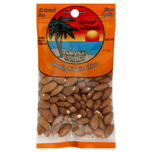 Island Snacks Almonds 3 oz