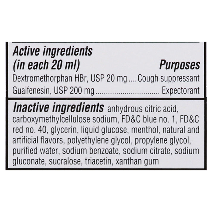 Robitussin Adult Non-Drowsy Cough + Chest Congestion DM 4 oz