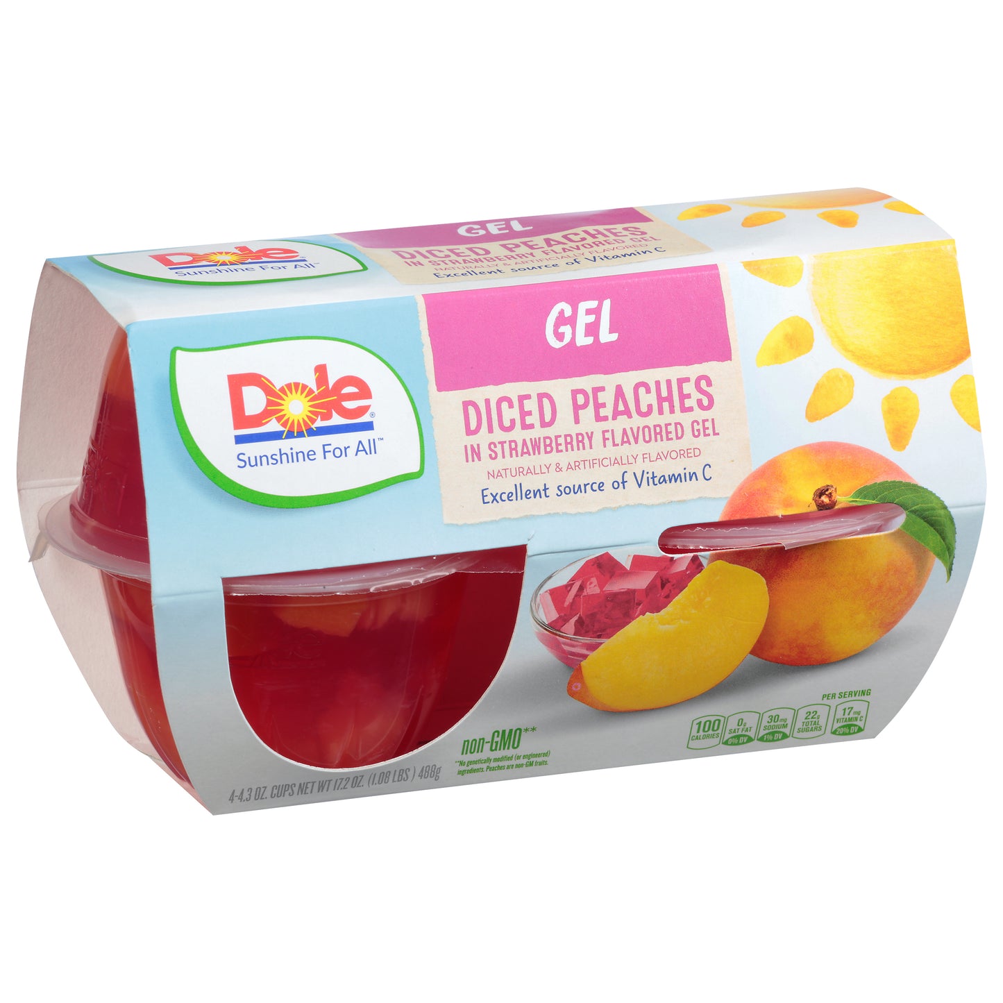 Dole Peaches 4 ea