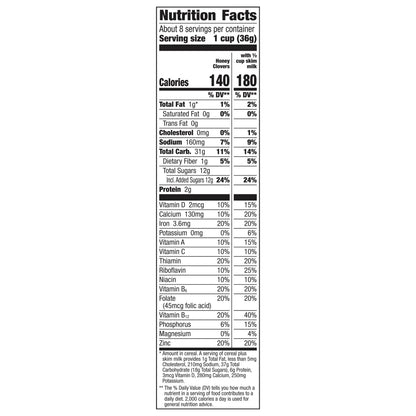 Lucky Charms Clovers Honey Corn Cereal 10.9 oz