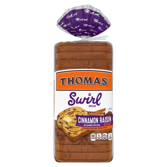 Thomas' Cinnamon Raisin Swirl Breakfast Bread 16 Oz