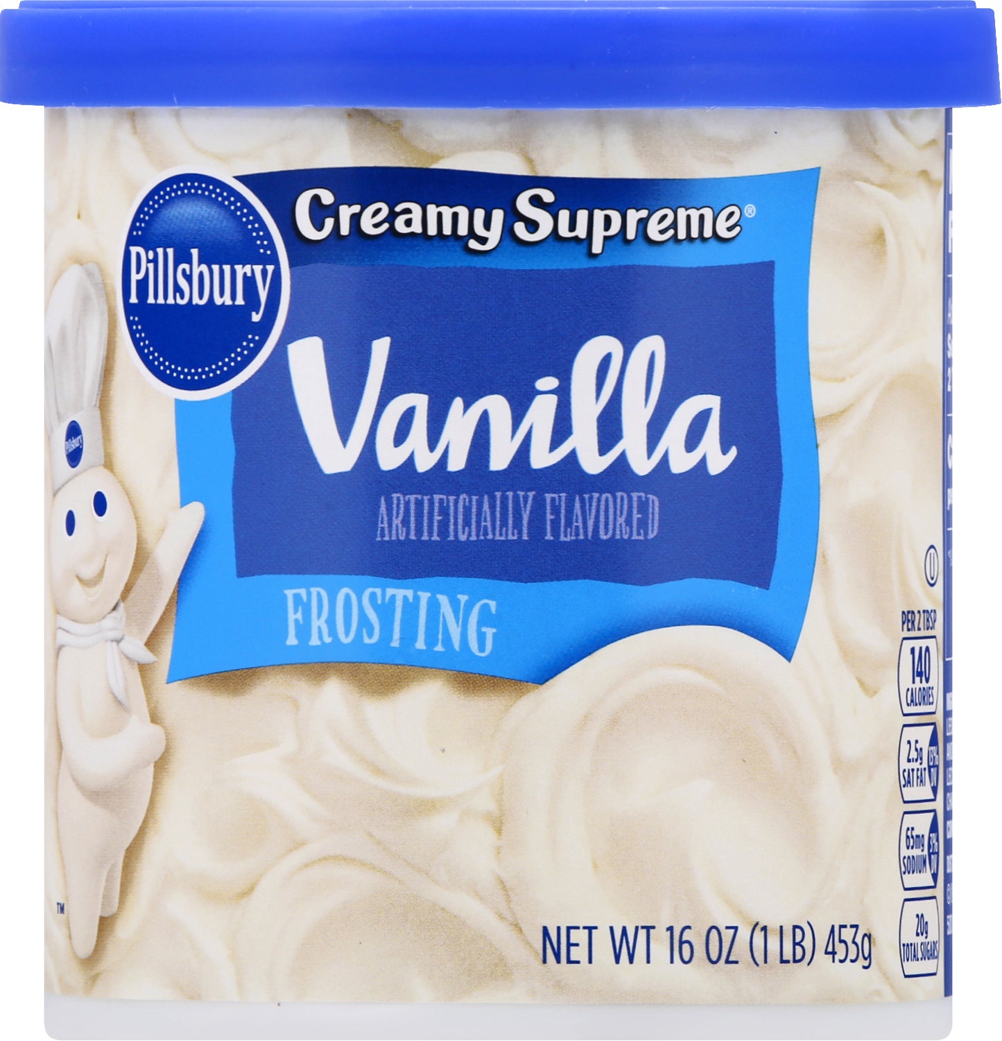 Pillsbury Creamy Supreme Vanilla Frosting 16 oz